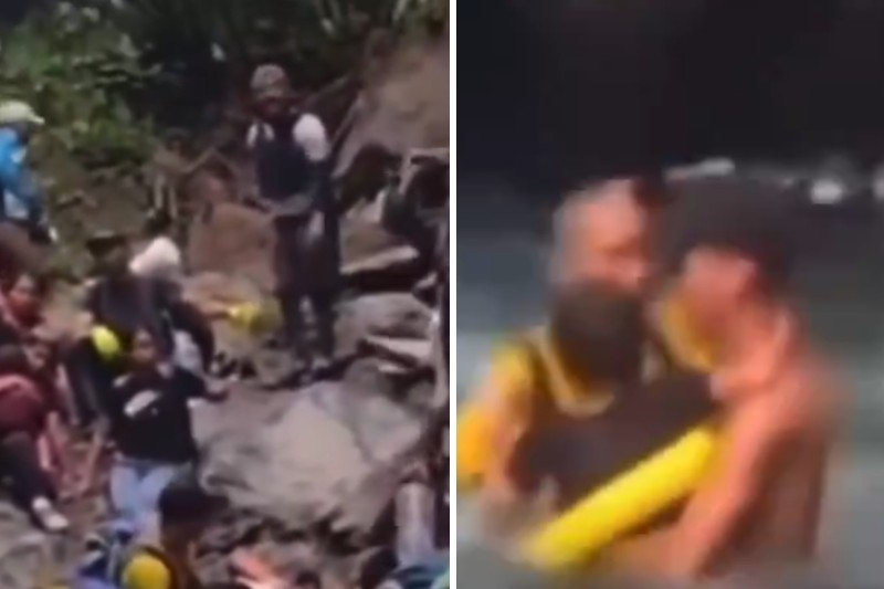 hubo una crecida y los arrastró (+Videos +Comunicado)