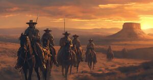 los soldados del Imperio español en el salvaje Oeste