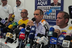 régimen retuvo el camión de sonido y el vehículo que trasladaría al candidato Edmundo González