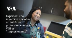 una inyección que ofrece un 100% de protección contra el VIH es "impresionante"