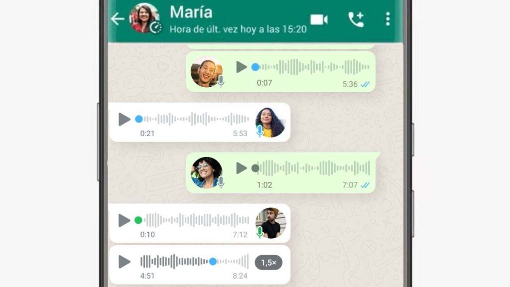 ya no tendrás que escuchar audios