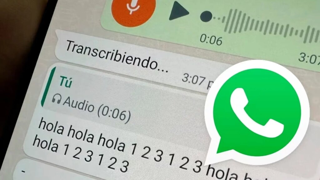 ya se pueden transcribir las notas de voz en la aplicación