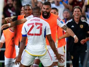 ¡Líderes! Venezuela goleó y se adueñó de su grupo |