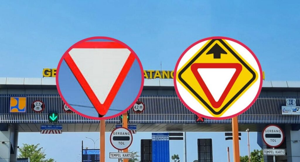 ¿Qué significa la señal del triángulo? Diferencia con otra, importante