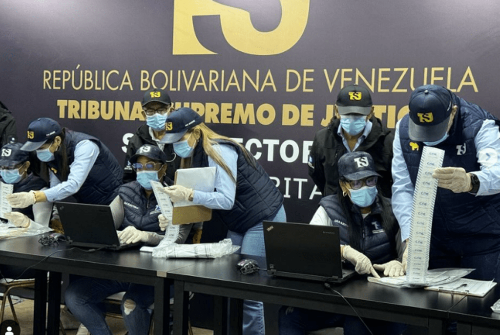 ¿Quiénes son los peritos del TSJ que verifican material?