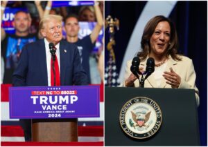 Harris recorta la ventaja de Trump en los estados del sur de Estados Unidos