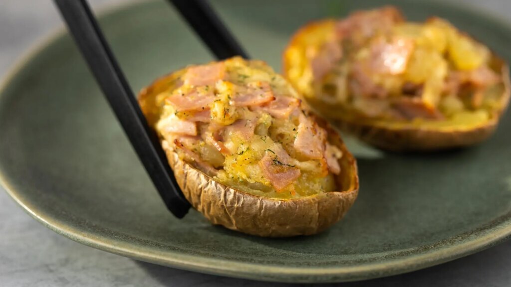 Cómo hacer patatas rellenas típicas de feria en freidora de aire: rápidas y deliciosas