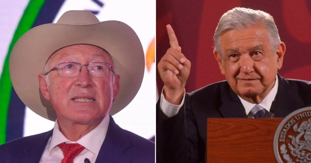 AMLO descarta dialogar con Ken Salazar sobre la reforma judicial: “Es un asunto de los mexicanos”