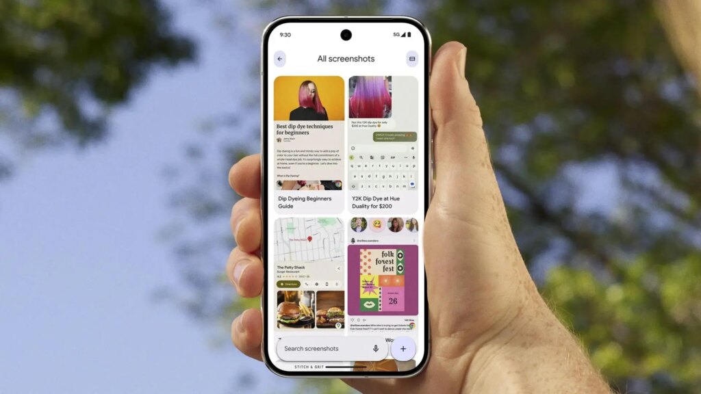 Así es Pixel Screenshots, la nueva función que 'espía' tu móvil para buscar capturas de pantalla con IA