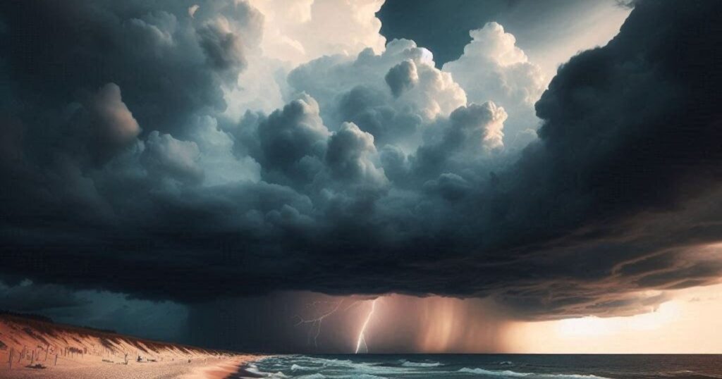 Así es como se forma una tormenta de verano
