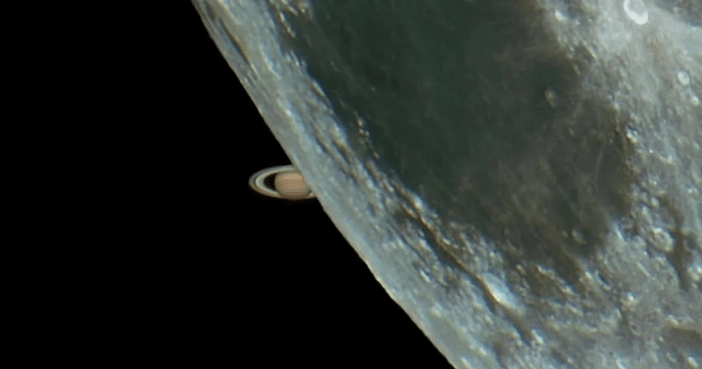 Así se vio en Perú la ‘colisión’ de Saturno y la Luna: el evento fue transmitido en vivo por el IGP el 20 de agosto