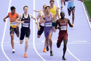 Attaoui se mete por tiempos en la final del 800 y avisa: "Estaré más tranquilo y será otra historia"