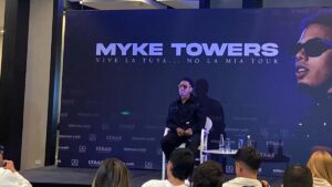 Bogotá se prepara para recibir a Myke Towers en concierto en el Movistar Arena este viernes