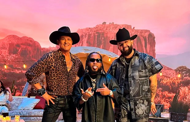 Carlos Vives, Carín León y Chimbala se unen en el sencillo ‘La Chancleta’