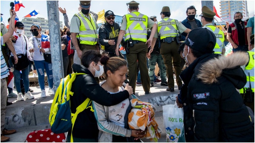 Chile acuerda cuotas de refugiados ante éxodo de venezolanos