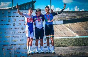 Clever Martínez campeón de prueba Scratch hombres élite en Eslovaquia