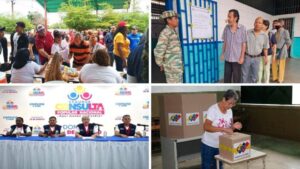 Confirman “excelente participación” en Segunda Consulta Popular Nacional