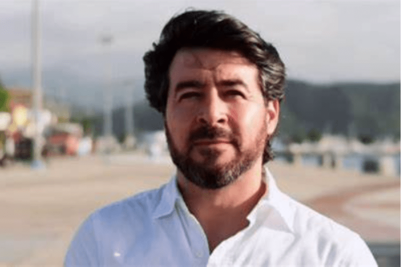 Daniel Ceballos no quiso responder cuando periodistas le preguntaron si tuvo acceso a las actas de las presidenciales (+Video)