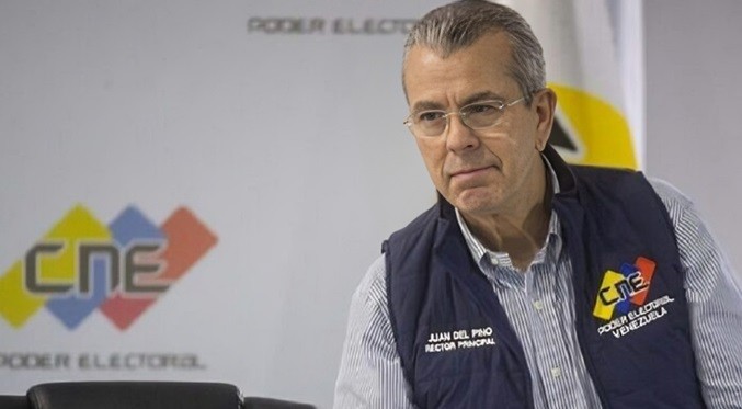 Delpino afirma que no renunciará a su cargo en el CNE