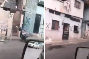 Denuncian que colectivos marcaron con una equis varias casas en el 23 de Enero de opositores que caceroleaban o protestaron (+Video)
