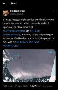 Derrame petrolero tiene 11 días y llegó más allá de Choroní, según biólogo venezolano | Diario El Luchador