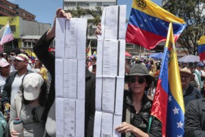 Desde Colombia, cientos de venezolanos piden el fin del chavismo bajo el anhelo de volver - AlbertoNews