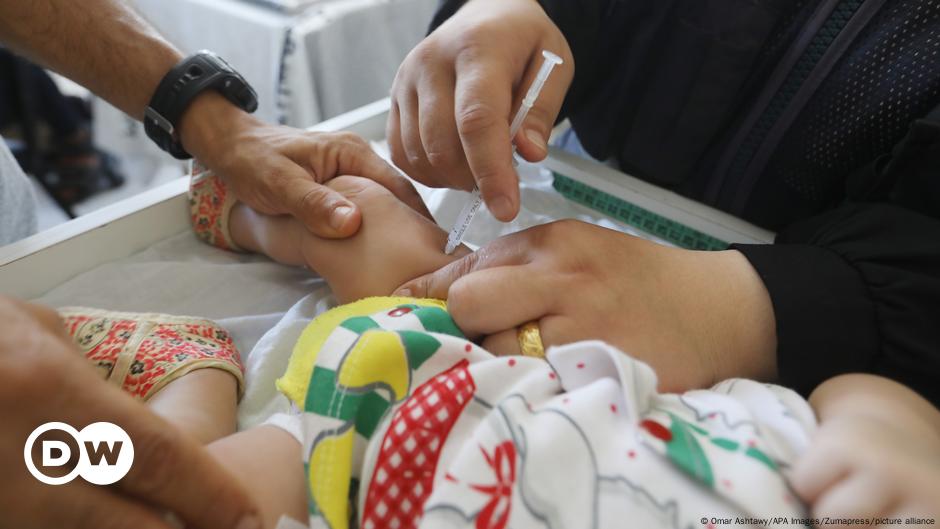 Detectan primer caso de polio en 25 años en Gaza – DW – 16/08/2024