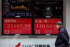 El Nikkei 225 de Japón sufrió un desplome histórico