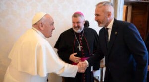 El Papa expresa al Presidente de Aragón su preocupación por Venezuela