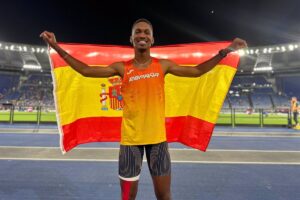 El español Jordan Díaz, oro olímpico de Paris 2024 en triple salto