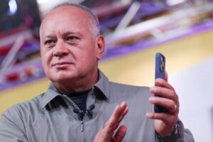 El ministro de Interior y Justicia, Diosdado Cabello denunció un ataque al sistema eléctrico nacional