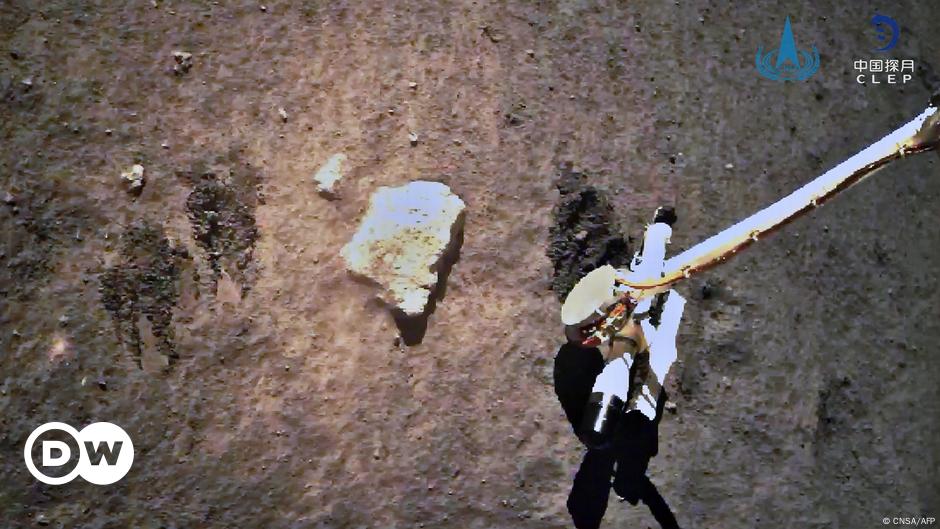 El róver chino Chang'e 5 detecta indicios de agua en la Luna – DW – 07/08/2024