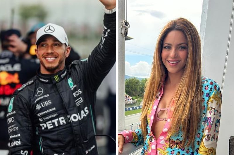 El tatuaje que se hizo Lewis Hamilton en uno de sus hombros y que confirmaría un affair con Shakira