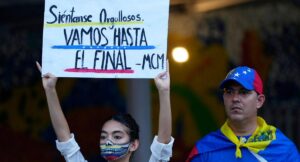 En Panamá miles de venezolanos salieron a protestar contra lección de Maduro