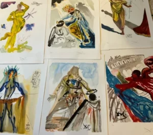 Encuentran grabados de Salvador Dalí en un garaje que estuvieron "escondidos y olvidados" durante 50 años