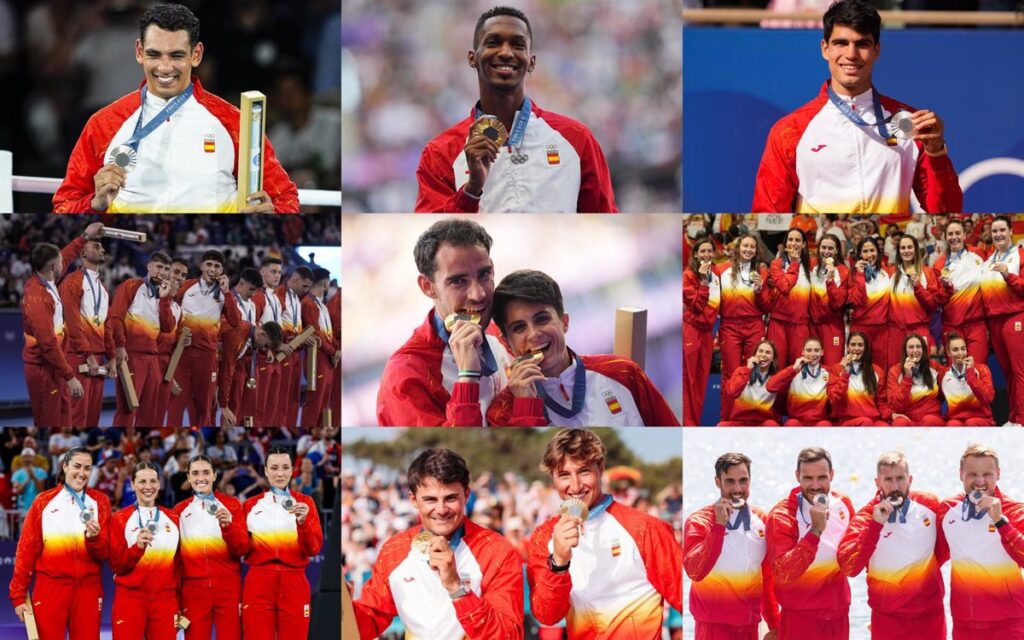 España supera en París los números de Río y Tokio con 18 medallas