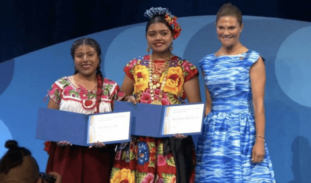 Estudiantes indígenas logran para México distinción en Premio Mundial Juvenil del Agua