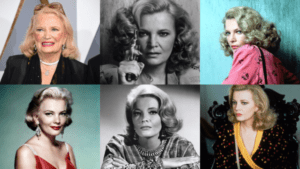 Falleció la leyenda del cine Gena Rowlands a los 94 años