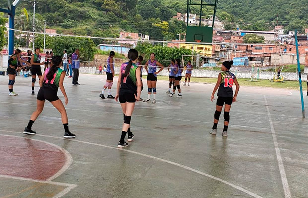 Finales y Semifinales del Estadal Infantil de Voleibol en el municipio José Rafael Revenga