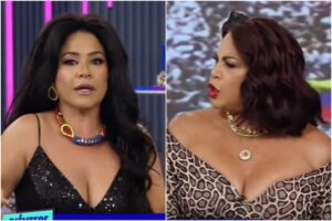 Fuerte encontronazo entre Liliana Rodríguez y Carolina Sandoval por pregunta sobre el Puma en pleno programa de TV: “¡No seas estúpida!” (+Video)