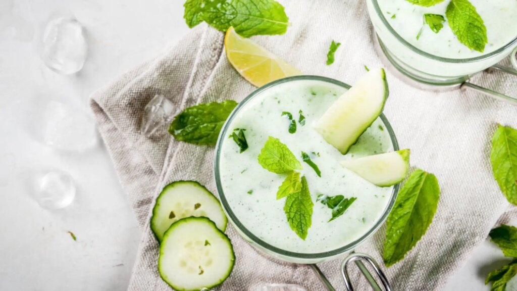 Gazpacho de pepino y queso feta, una receta deliciosa, refrescante y muy fácil de preparar