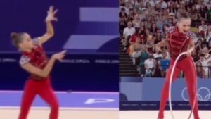 Gimnasta hace presentación con 'Thriller' de Michael Jackson y enciende los Juegos Olímpicos de París