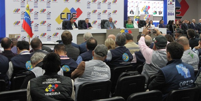 Grupo de veedores internacionales avala resultados del 28
