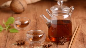 Infusión de anís estrellado, una bebida muy aromática para aliviar los gases
