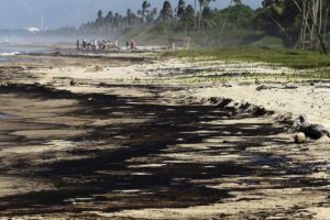Inparques que preside Rosinés Chávez atiende nuevo accidente ecológico de Pdvsa en Falcón
