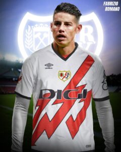 James Rodríguez vuelve a España: Firma con Rayo Vallecano para su quinta temporada en LaLiga