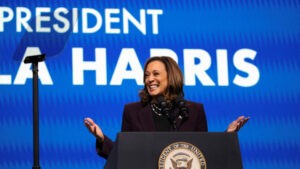Kamala Harris se convierte en la candidata del partido Demócrata