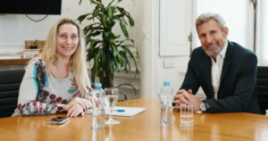 Karina Milei mantuvo una reunión con el gobernador Rogelio Frigerio para debatir sobre la estrategia electoral de 2025