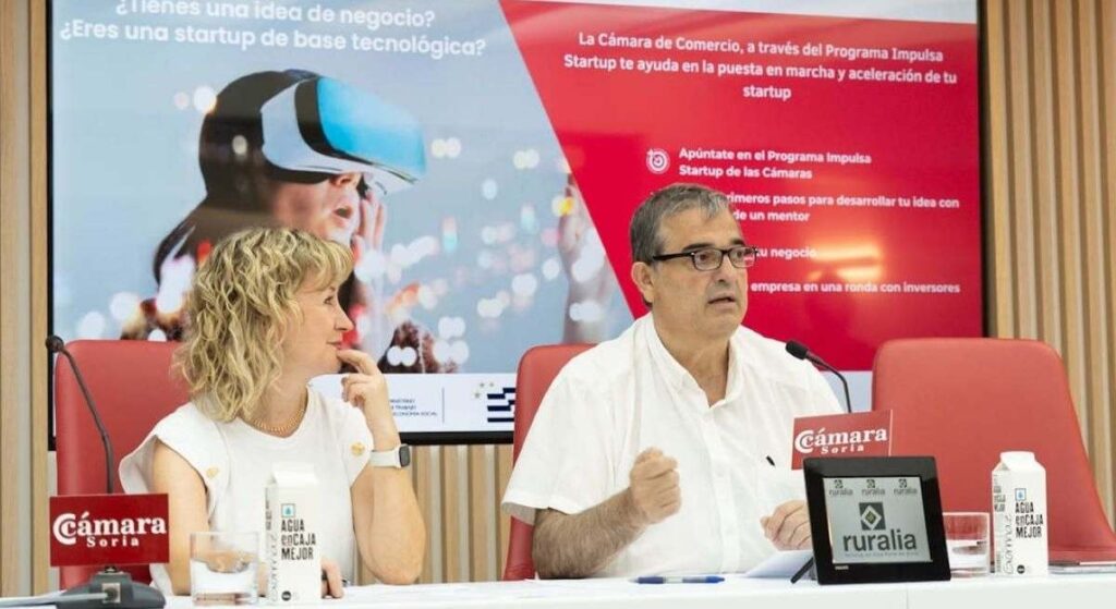 La Cámara de Soria fomentará nuevos proyectos innovadores con base tecnológica a través del programa Impulsa Startup