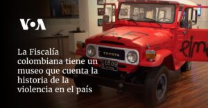 La Fiscalía colombiana tiene un museo que cuenta la historia de la violencia en el país